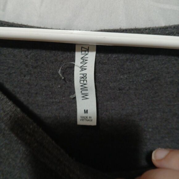 Zennana Premium Grey Shirt Dress Size M - Picture 4 of 8